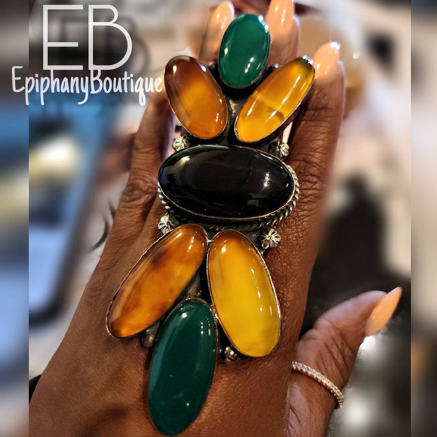 Image of EB GODDESS Rings: A & B