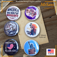 Image 1 of Pro Immigrants Pins