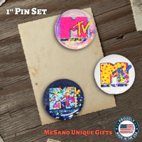 Image 1 of MTV 1990s Pins