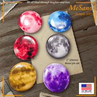 Image 1 of Moon Set 1 pins