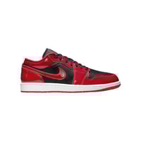 Image 1 of Jordan 1 Low "Patent Varsity Red Black"