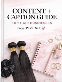 CONTENT + CAPTION GUIDE