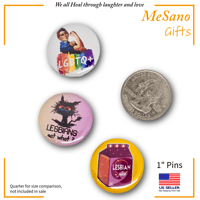 Image 2 of Lesbian Pride Pins