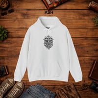 Image 13 of Cross & Roses Linocut — Men's Hoodie