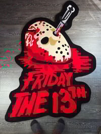 Image 1 of Friday the 13th Handmade Rug