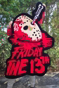 Image 2 of Friday the 13th Handmade Rug