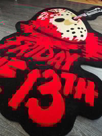 Image 3 of Friday the 13th Handmade Rug