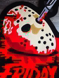 Image 5 of Friday the 13th Handmade Rug