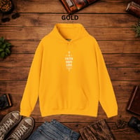 Image 5 of Faith Hope Love Hoodie — Christian Inspirational Pullover