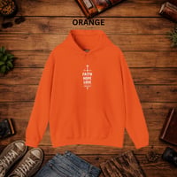 Image 8 of Faith Hope Love Hoodie — Christian Inspirational Pullover