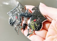 Image 3 of ffxiv warrior enamel pin
