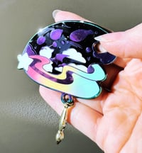 Image 3 of ffxiv pictomancer enamel pin