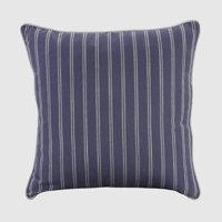 Image 1 of Riviera Navy Pinstripe Cushion