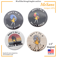 Image 1 of Don't Be Salty Magnet