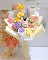 Image 2 of Bunny Graduation Garden Promise Bouquet 