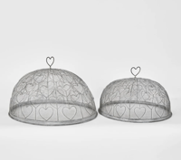 Image 1 of Heart Wire Food Cloche