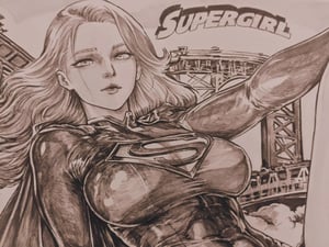 Image of Original Art : Superman // Hyde Zhang