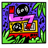 Image 4 of House Collection Vinyl DJ Cord Cap Black