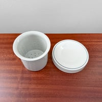 Image 6 of Arabia Finland Krokus Black and White Teapot