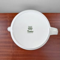 Image 7 of Arabia Finland Krokus Black and White Teapot