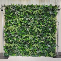 Jungle Green Foliage Wall