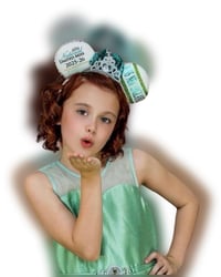 Image 2 of NUM Rhinestone Banner Ears