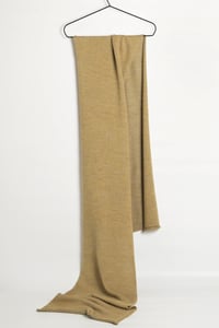 Image 2 of baby alpaca fine scarf - sand