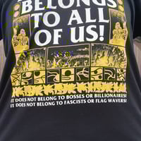 Image 2 of THIS LAND BELONGS TO ALL OF US T-SHIRT