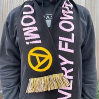 Image 3 of EVERY FLOWER WILL BLOOM, EVERY FASCIST WILL DIE FOOTY SCARF!