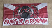 **HALF PRICE**Hearts Heart of Midlothian CP Casual Football/Ultras 1x0.5m Flag.