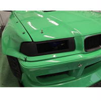 Image 1 of BMW E36 COUPE LETTERBOX VENTED LIGHT BLANK 