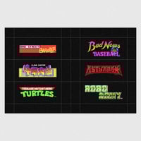 Image 3 of [MASALA NOIR®] VIDEO GAMES LOGOS (1980–2010)
