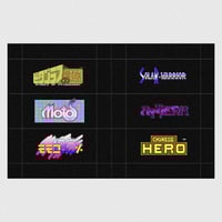 Image 5 of [MASALA NOIR®] VIDEO GAMES LOGOS (1980–2010)