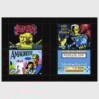 Image 5 of [MASALA NOIR®] 8-BIT VIDEO GAMES (1980–1990)