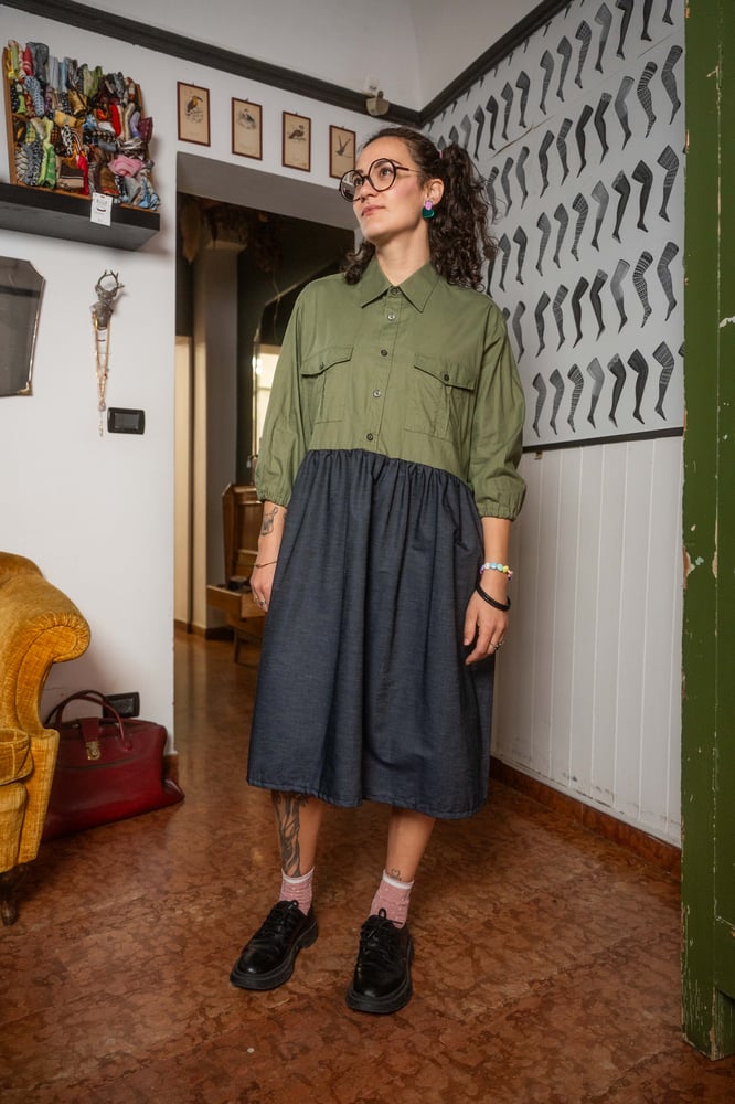 Image of Mari Dress Green