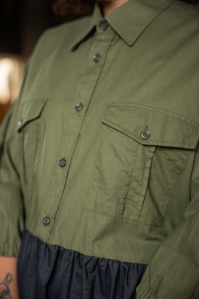 Image of Mari Dress Green