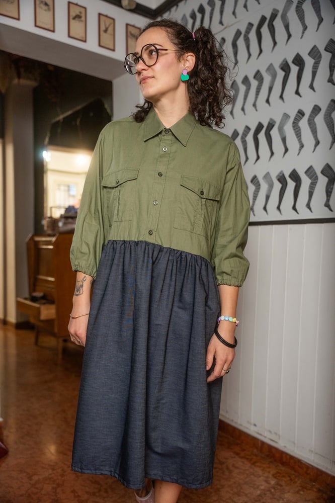 Image of Mari Dress Green