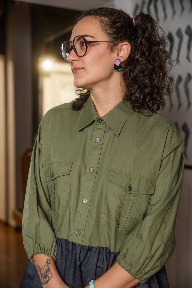 Image of Mari Dress Green