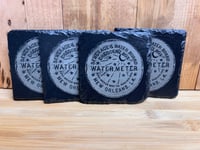 Image 1 of New Orleans Water Meter - Slate coasters