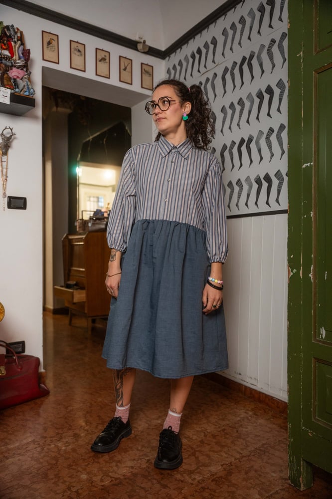 Image of Mari Dress righe Ben