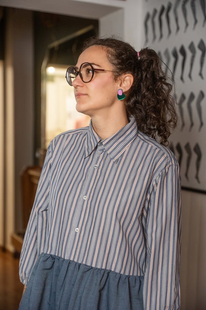 Image of Mari Dress righe Ben