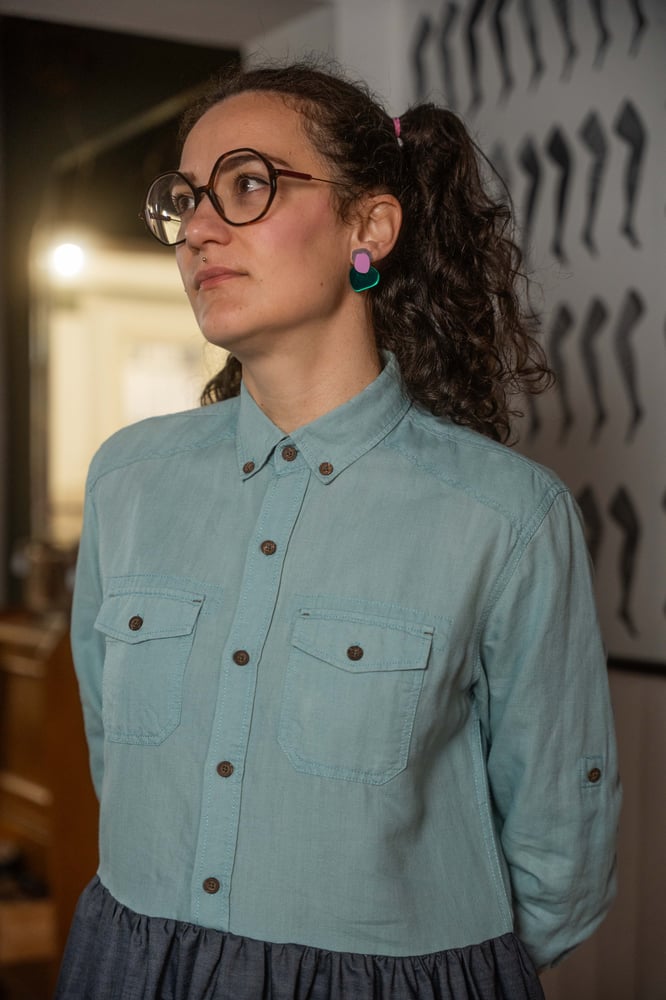 Image of Mari Dress acqua