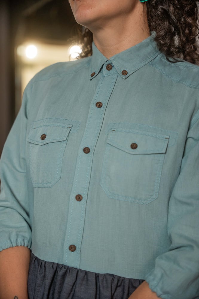 Image of Mari Dress acqua