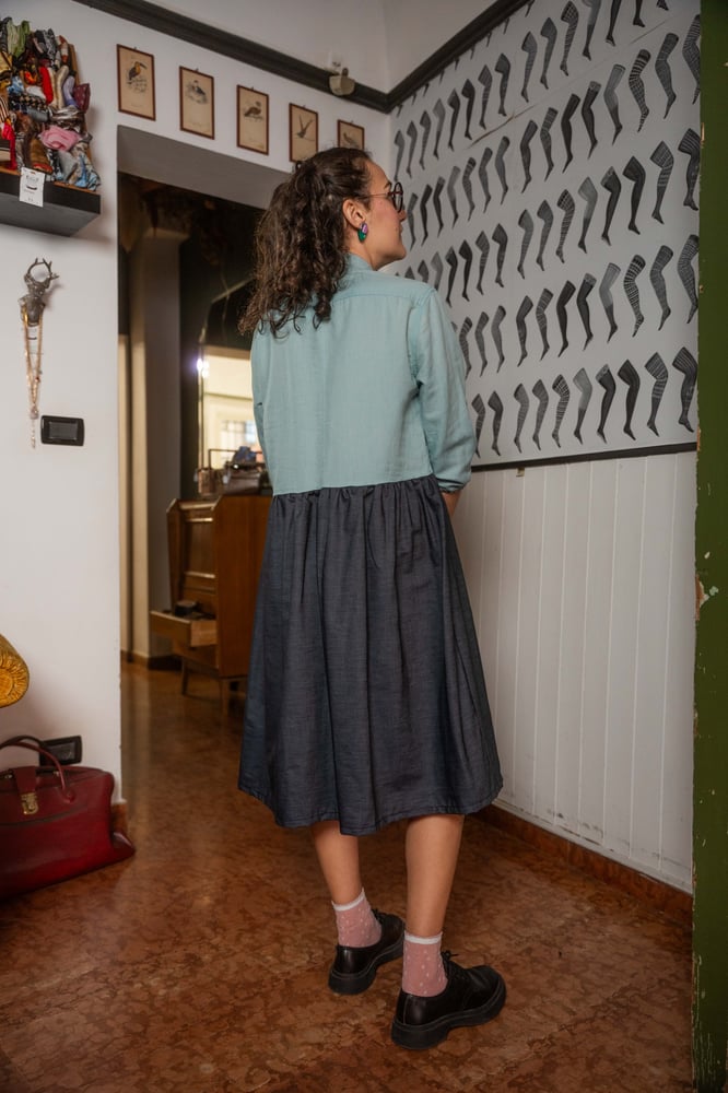 Image of Mari Dress acqua