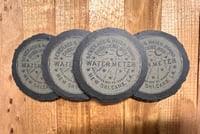 Image 3 of New Orleans Water Meter - Slate coasters