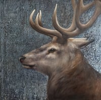 KAREN LIGHTFOOT - 'STAG' - ORIGINAL PAINTING
