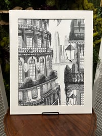 Image 2 of French Quarter Skyscrapers II (Print) 