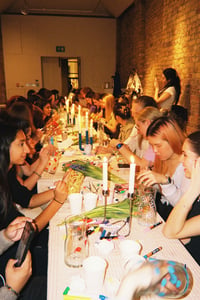 Image 3 of Vase Painting, Flowers + Games, April, 7-9pm, All Cities