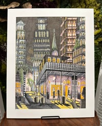 Image 1 of French Quarter Skyscrapers (Print)