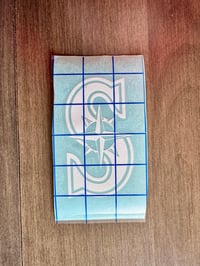 Image 1 of Seattle Mariners-inspired Vinyl Decal | Car Window Sticker | 2.25” x 4”